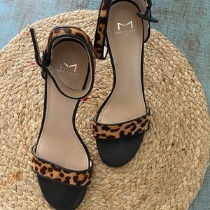 Animal print heels